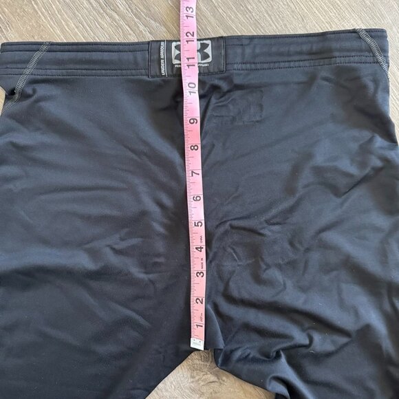 Under Armour Men’s Black ColdGear Fitted Coupe Adjustee Leggings Size Small - Picture 11 of 13